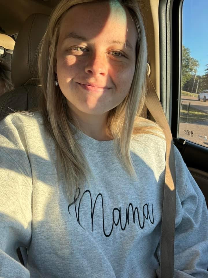 MAMA’s Favorite Sweatshirt + Tee - ETA 3 weeks to Magnolia Blue