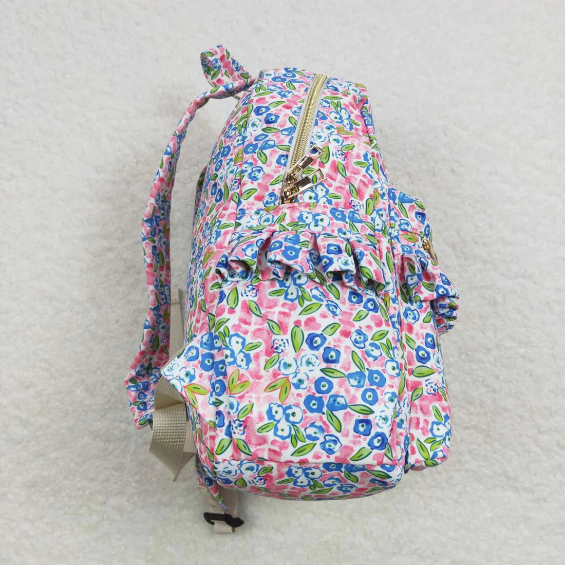 Girl’s Floral Backpacks (A-I) - eta 3 weeks to Mag Blue