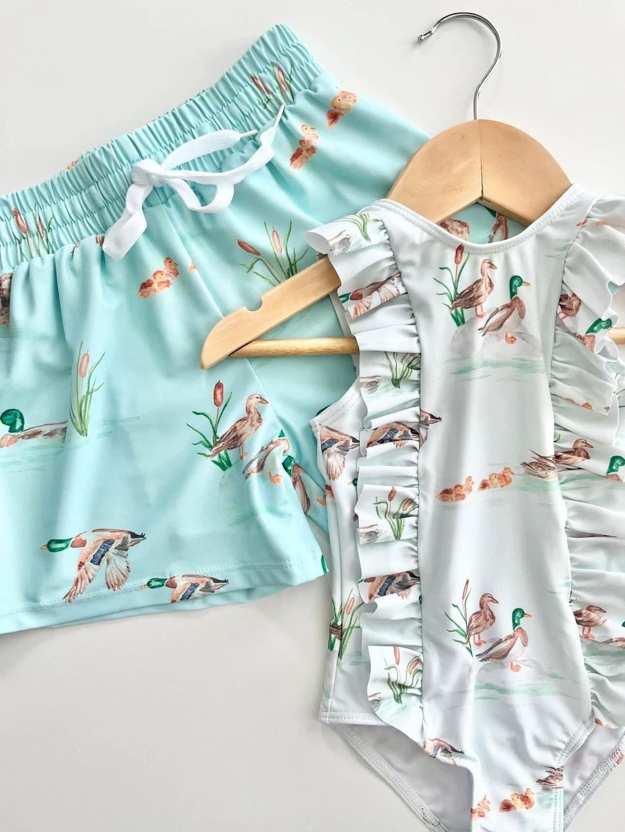 Boys Variety Swim Trunks - ETA 3 weeks to Magnolia Blue