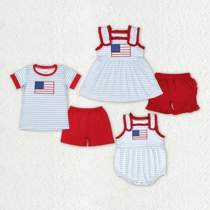 Striped Flag Applique Collection - eta 10 days to BFOM
