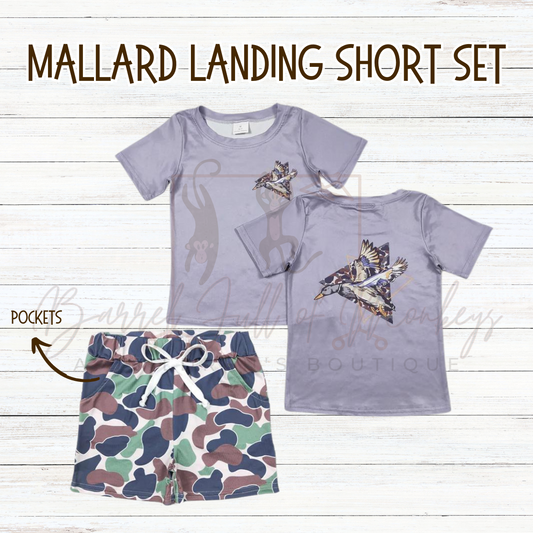 Mallard Landing Shorts Set - ETA 2/3 weeks to BFOM