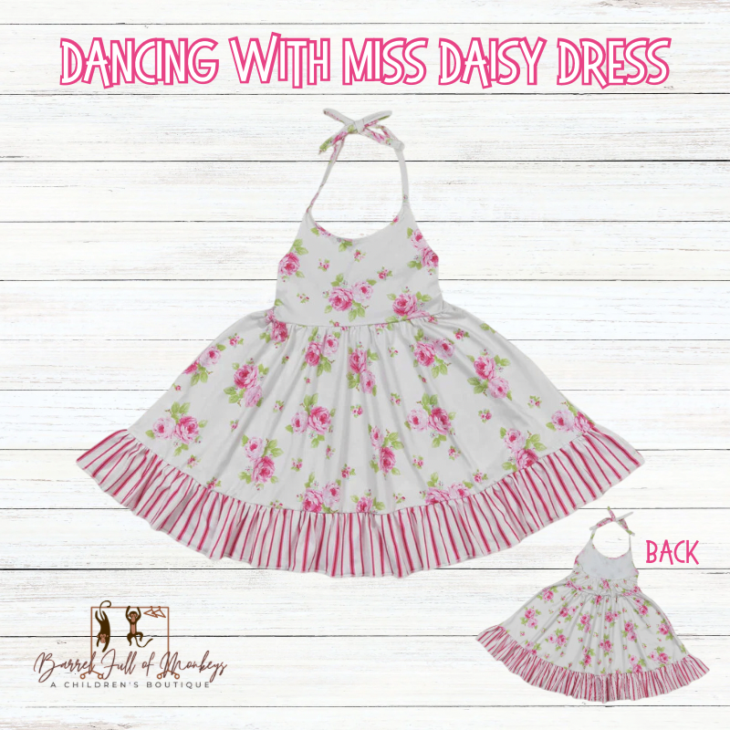 Dancing With Miss Daisy Halter Dress - eta 2/3 weeks to BFOM