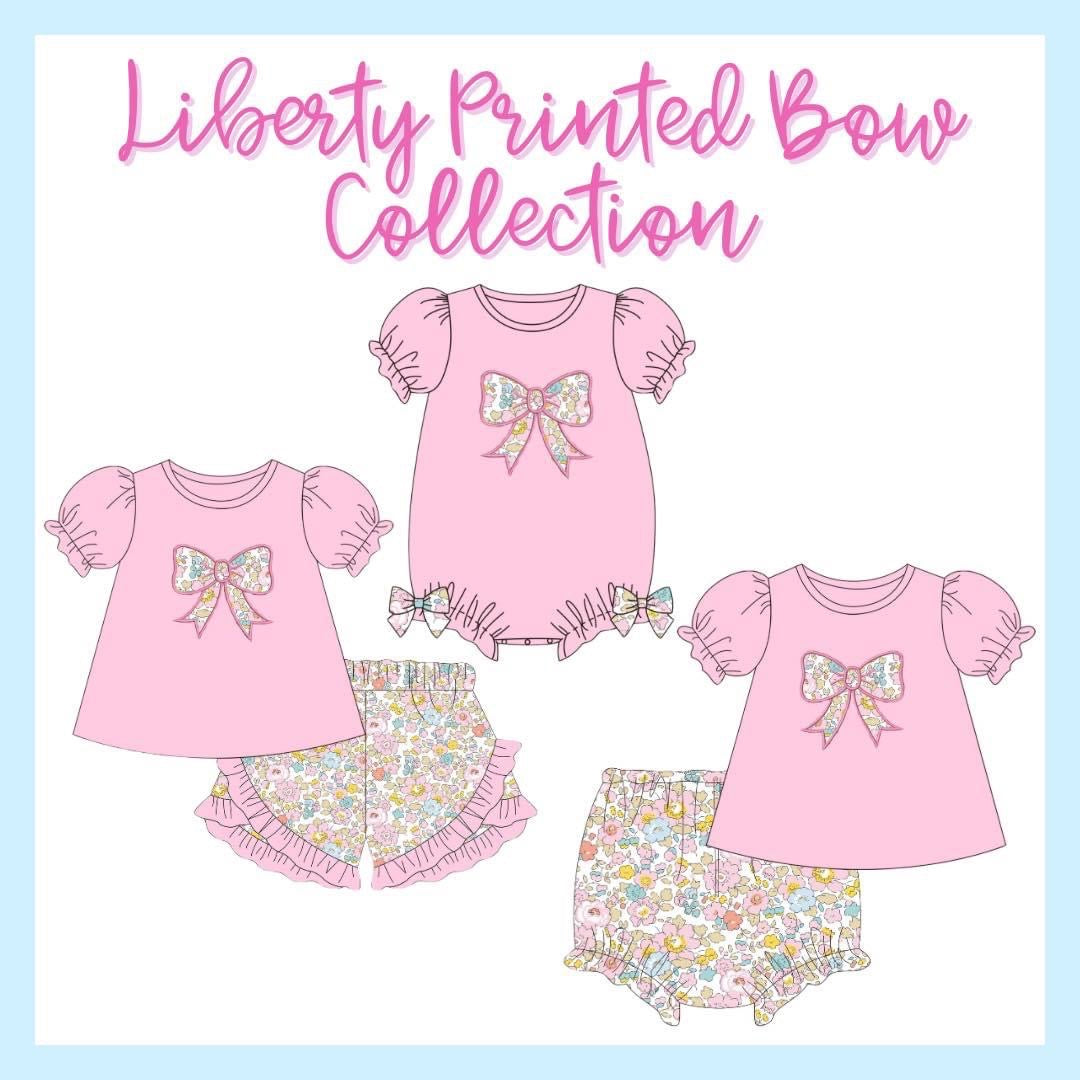 Liberty Bow Collection *APPLIQUE* - ETA March to Magnolia Blue