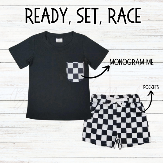 Ready Set Race Short Set - ETA 2/3 weeks to BFOM