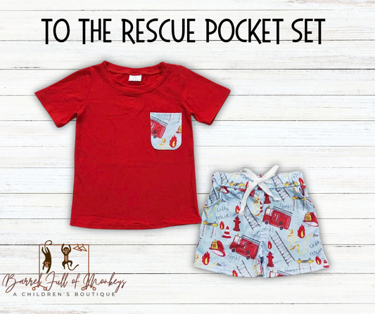 To The Rescue Pocket Play Set - 3 week TAT to BFOM