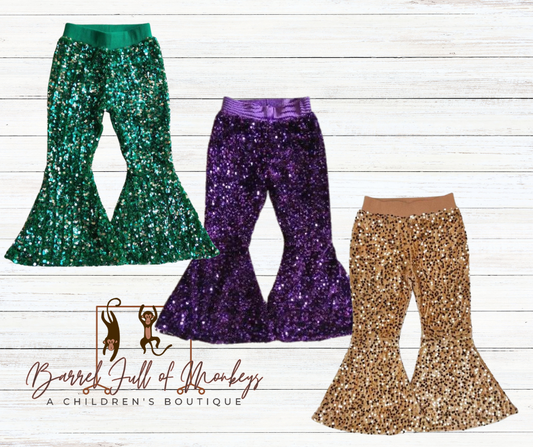 Sequin MG Bell Pants - TAT 2/3 weeks