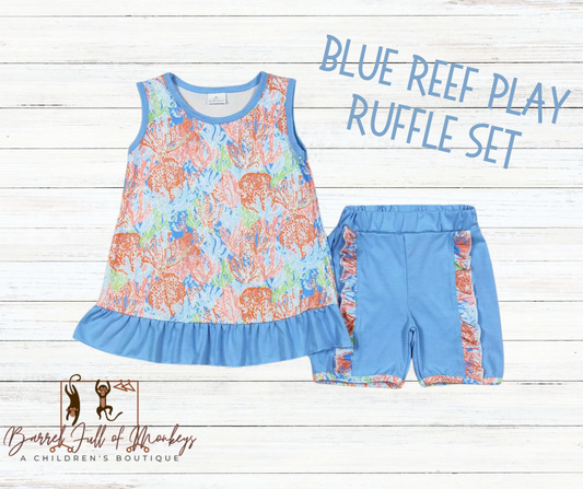 Blue Reef Ruffle Play Set - 3 week TAT to BFOM