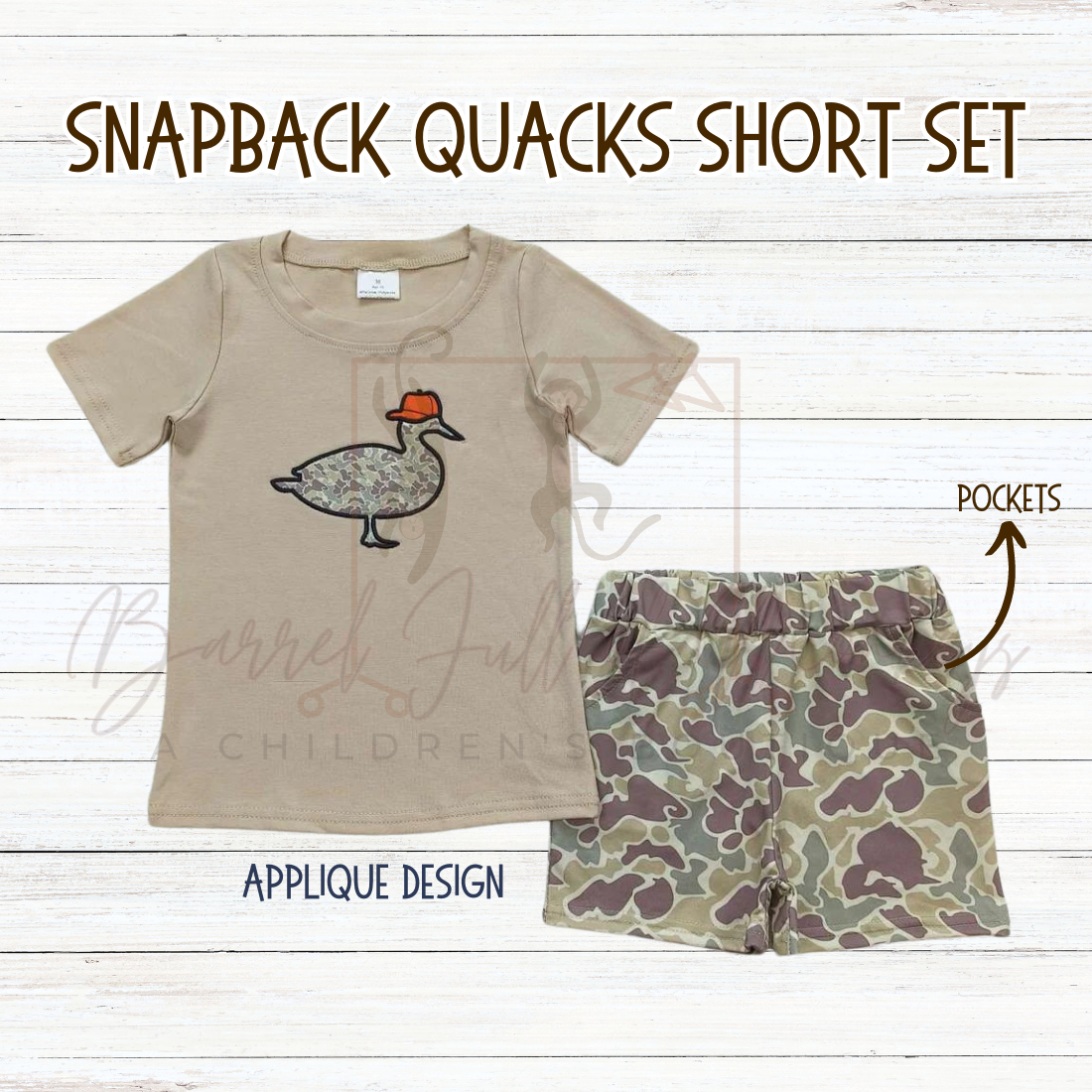 Snapbacks & Quacks Collection - ETA 2/3 weeks to BFOM