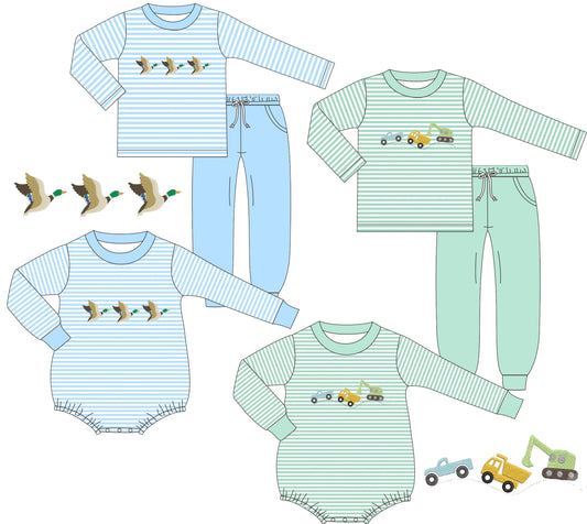 For the boys embroidery collection eta December