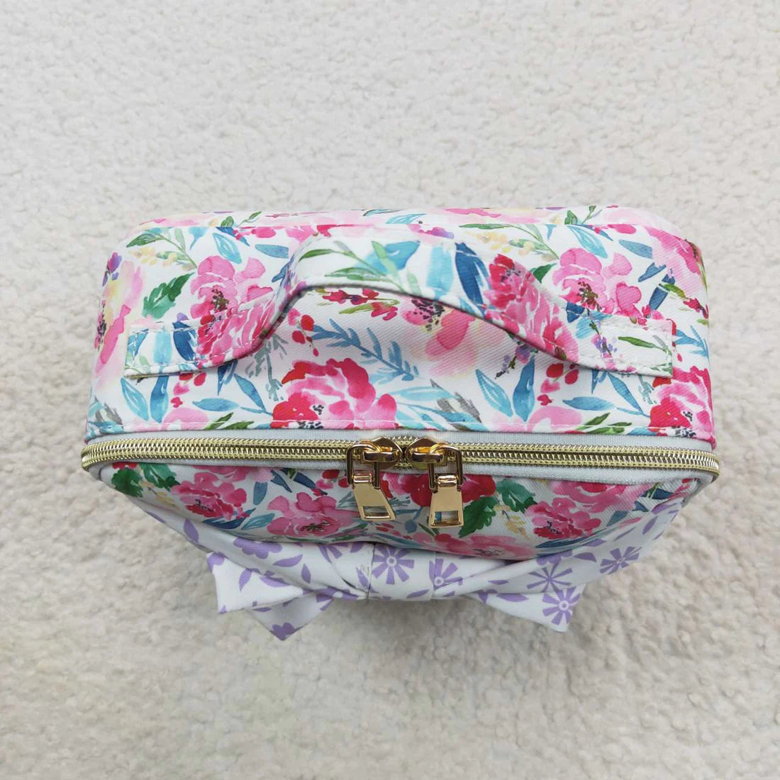 Purple Floral Lunchbox