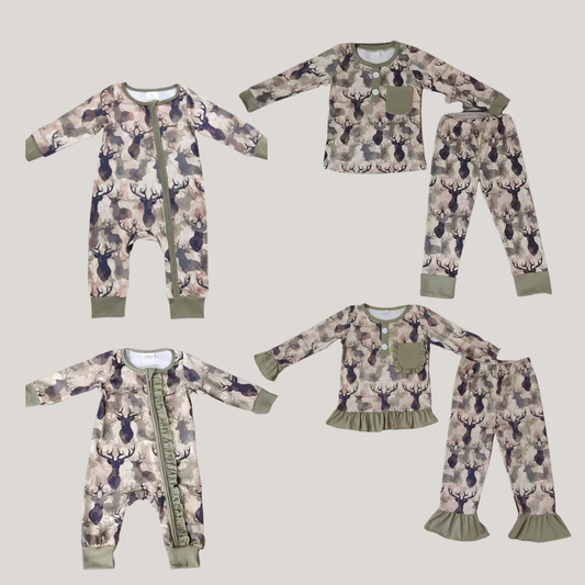 Camo Cuties Pajamas - 2 week TAT