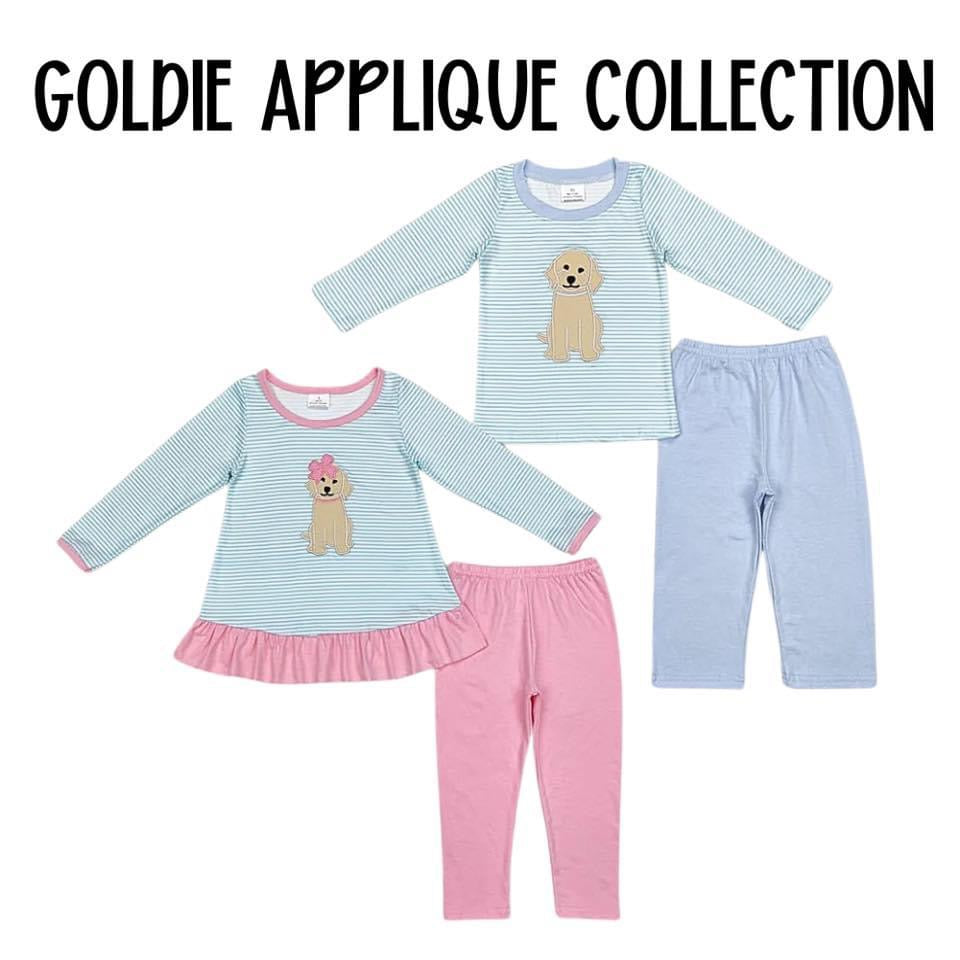 Goldie Applique Collection - ETA 3 weeks to BFOM