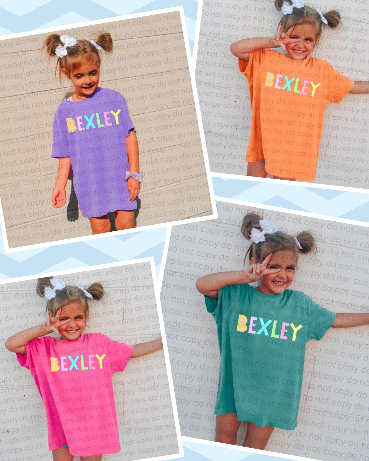 Summer Name Tees - Toddler/Youth